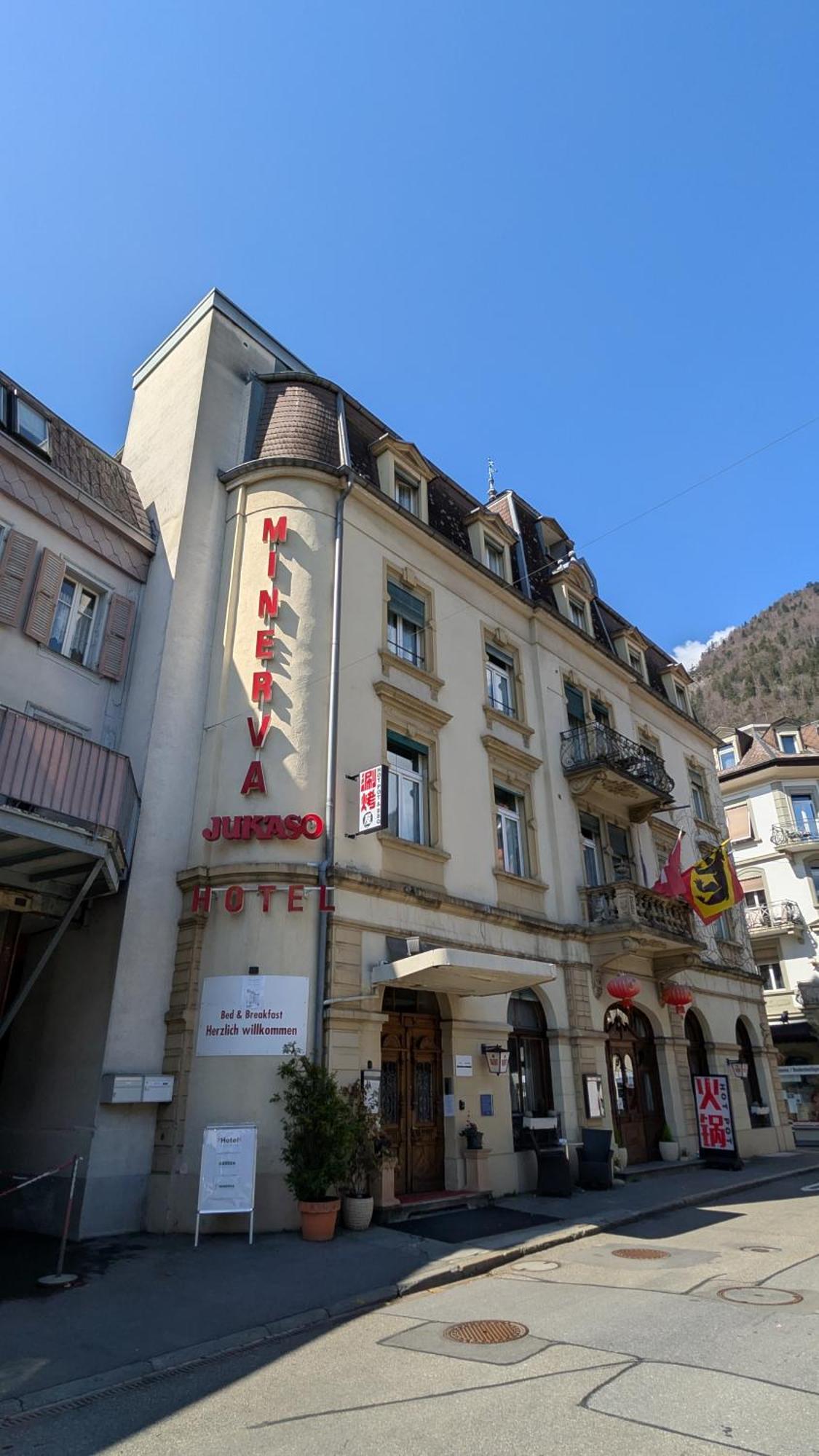 Hotel Harder Minerva Interlaken Exterior foto